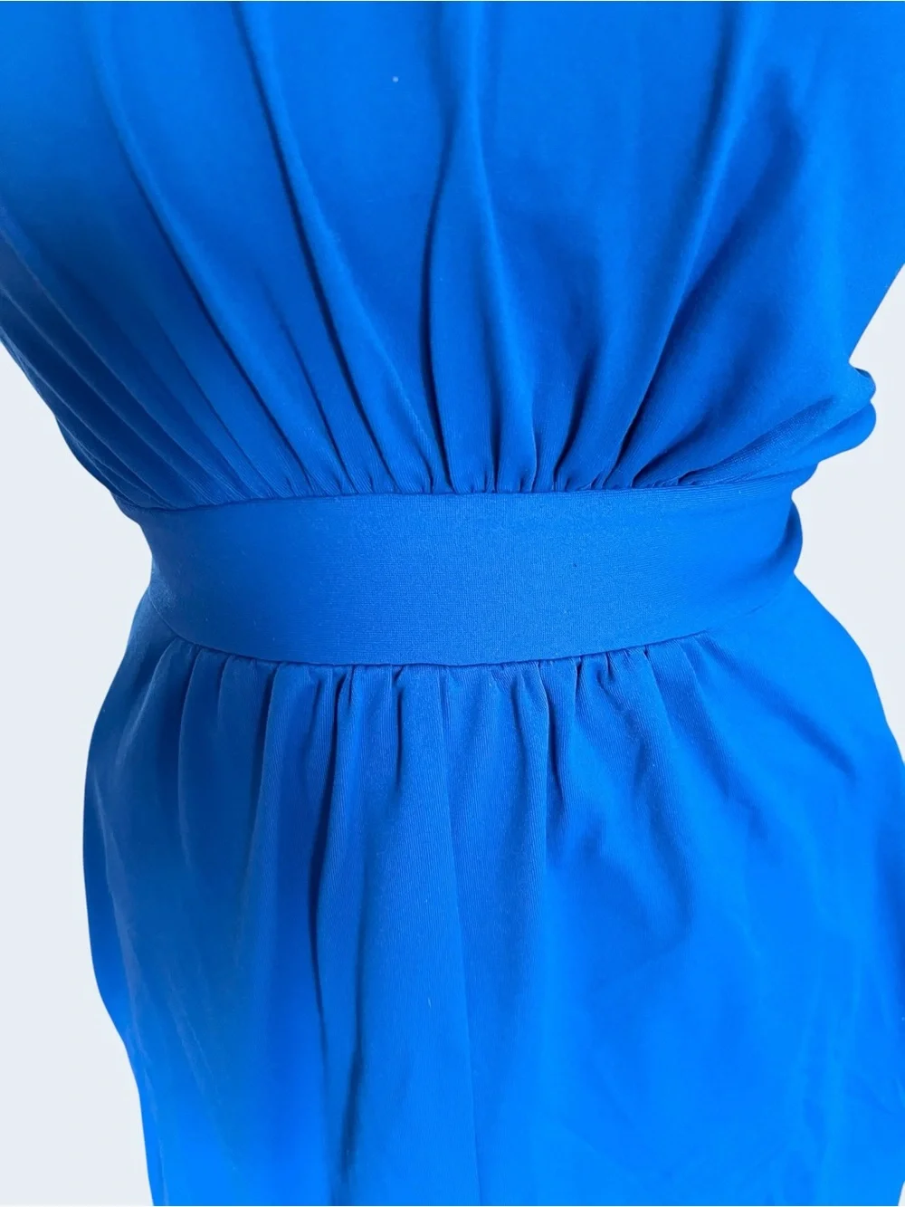 Susana Monaco Sapphire Blue Halter Romper
